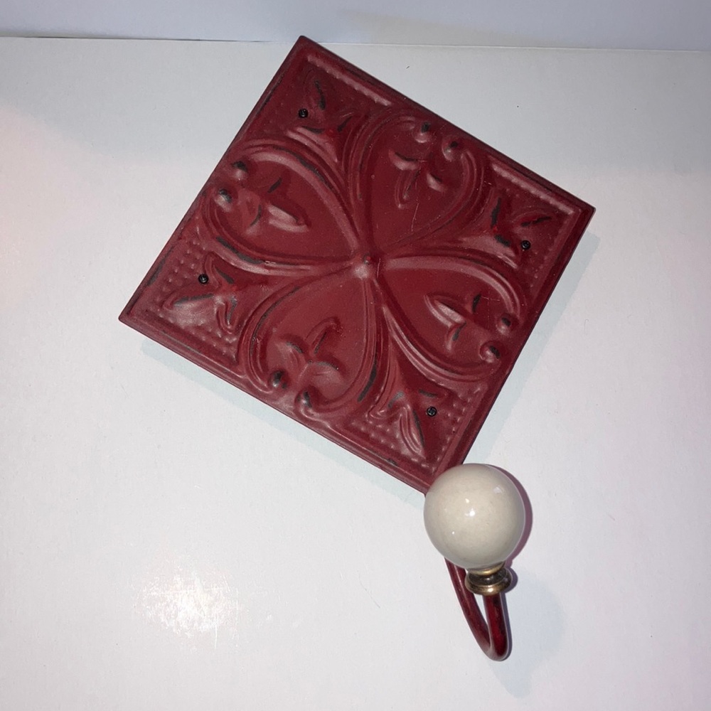 Red Decorative Wall Hook
